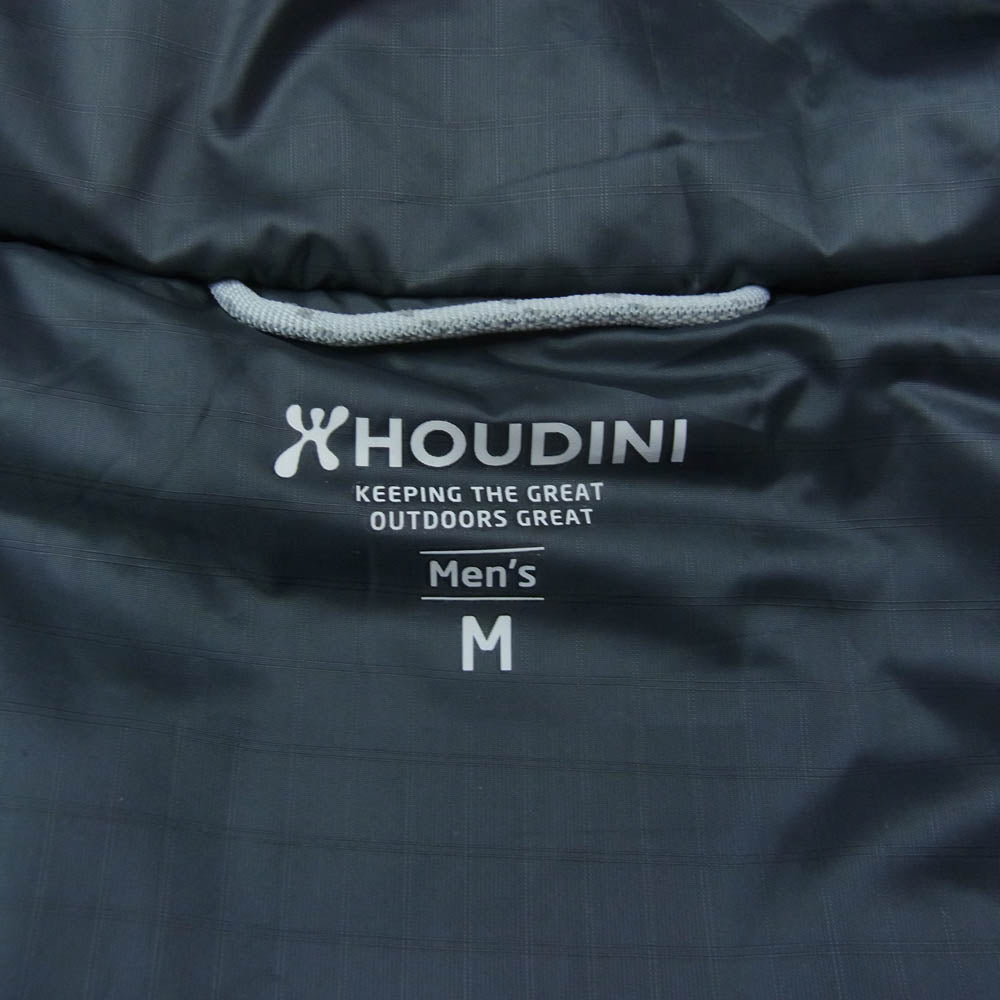 HOUDINI フーディニ 820024 Dunfri Vest ダンフリベスト インサレーションベスト ダウンフリー ベスト ダークグレー系 M【中古】