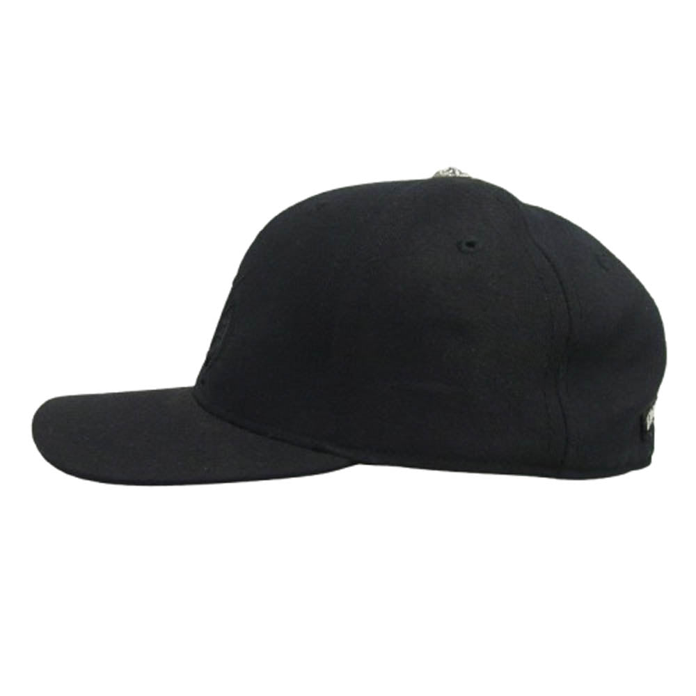 CHROME HEARTS クロムハーツ（原本無） 国内正規品 BASEBALL TRUCKER CHロゴ刺繍 ベースボール トラッカーキャップ ブラック系【中古】