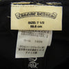 CHROME HEARTS クロムハーツ（原本無） 国内正規品 BASEBALL TRUCKER CHロゴ刺繍 ベースボール トラッカーキャップ ブラック系【中古】