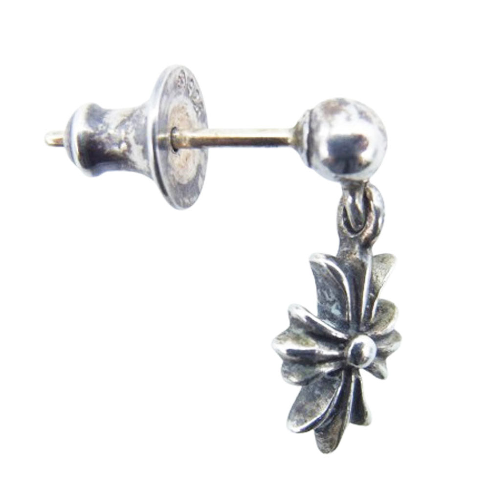 CHROME HEARTS クロムハーツ（原本無） TINY E DROP タイニーE CHプラス ドロップ ピアス シルバー系【中古】