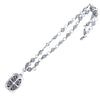 CHROME HEARTS クロムハーツ（原本無） CROSS BALL CHAIN ＃1 KEEPER クロスボール チェーン キーパー ペンダント ネックレス シルバー系【中古】