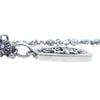 CHROME HEARTS クロムハーツ（原本無） CROSS BALL CHAIN ＃1 KEEPER クロスボール チェーン キーパー ペンダント ネックレス シルバー系【中古】