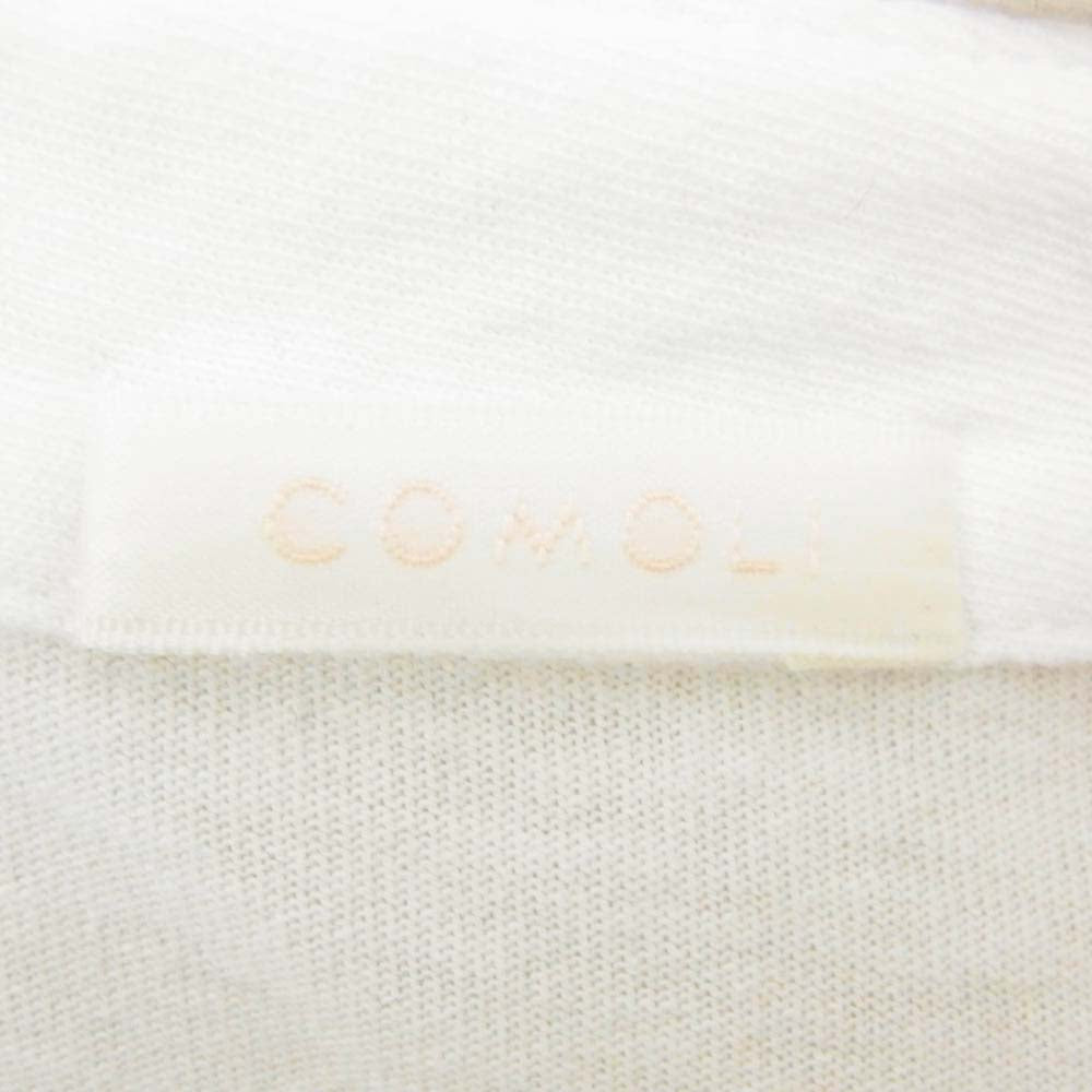 COMOLI コモリ 23SS X01-05016 コットンジャージ コモリシャツ ホワイト系 2【中古】