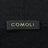 COMOLI コモリ 25SS B01-05012 LW コットン 裏毛 ジップ パーカー ブラック系 3【中古】