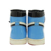 NIKE AIR JORDAN ナイキ ジョーダン CK5666-100 Air Jordan 1 High OG Fearless AJ1 エアジョーダン ハイ フィアレス ハイカット スニーカー ライトブルー系 ホワイト系 レッド系 28.5cm【中古】