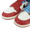 NIKE AIR JORDAN ナイキ ジョーダン CK5666-100 Air Jordan 1 High OG Fearless AJ1 エアジョーダン ハイ フィアレス ハイカット スニーカー ライトブルー系 ホワイト系 レッド系 28.5cm【中古】