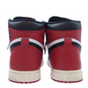 NIKE AIR JORDAN ナイキ ジョーダン DZ5485-106 Air Jordan 1 Retro High OG "Black Toe Reimagined AJ1 エアジョーダン レトロ ハイ ブラックトゥリイマジンド ハイカット スニーカー ブラック系 レッド系 ホワイト系 28.5cm【中古】