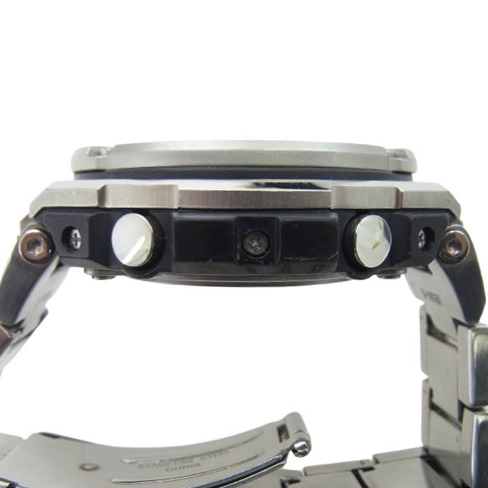CASIO G-SHOCK カシオ ジーショック GST-W110D-1AJF GST-W110D G-STEEL 電波ソーラー 腕時計 シルバー系【中古】