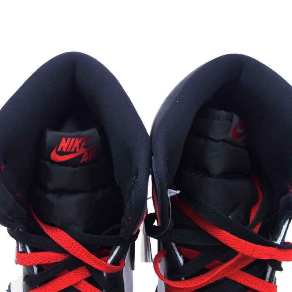 NIKE AIR JORDAN ナイキ ジョーダン DZ5485-106 Air Jordan 1 Retro High OG "Black Toe Reimagined AJ1 エアジョーダン レトロ ハイ ブラックトゥリイマジンド ハイカット スニーカー ブラック系 ホワイト系 レッド系 28cm【新古品】【未使用】【中古】