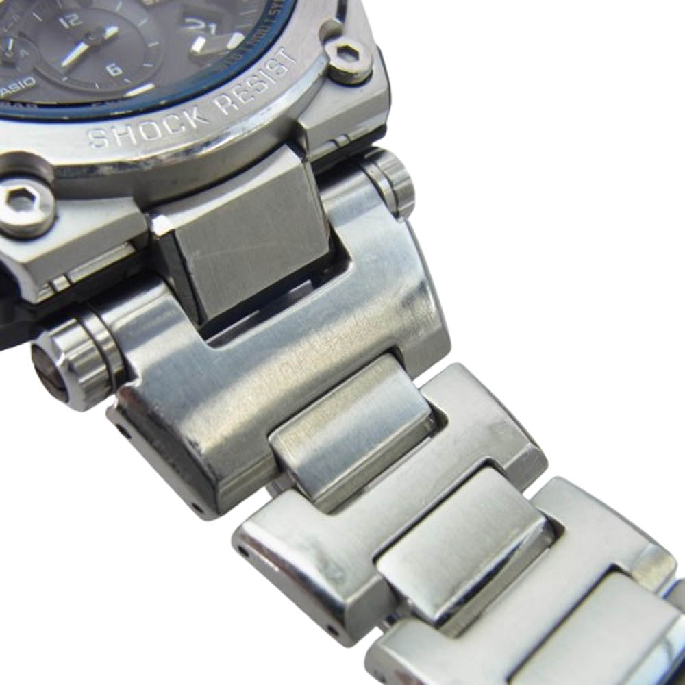 CASIO G-SHOCK カシオ ジーショック MTG-G1000D-1A2JF MTG-G1000D-1A2JF GPS ハイブリッド 電波 ソーラー 腕時計 シルバー系【中古】