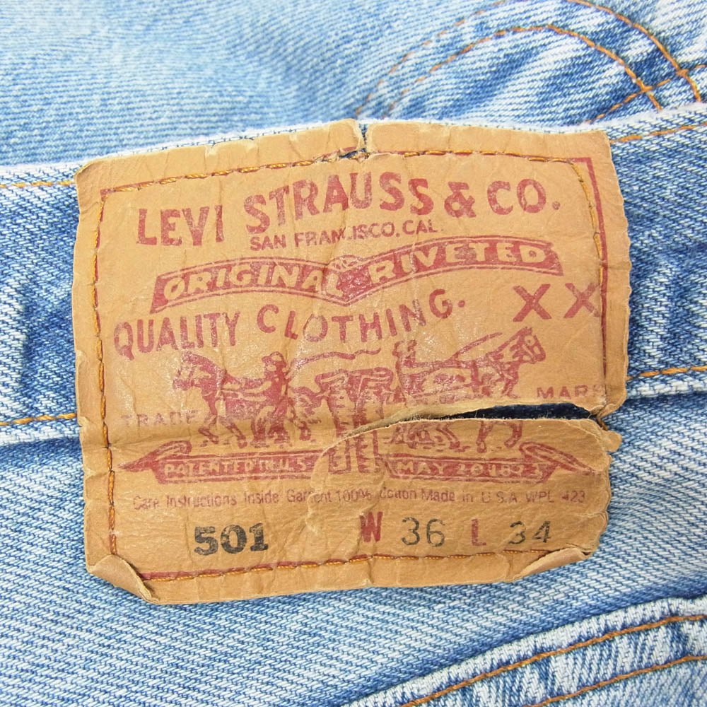 ATELIER&REPAIRS アトリエ&リペアーズ 再構築 デニムパンツ ジーンズ インディゴブルー系 34【中古】