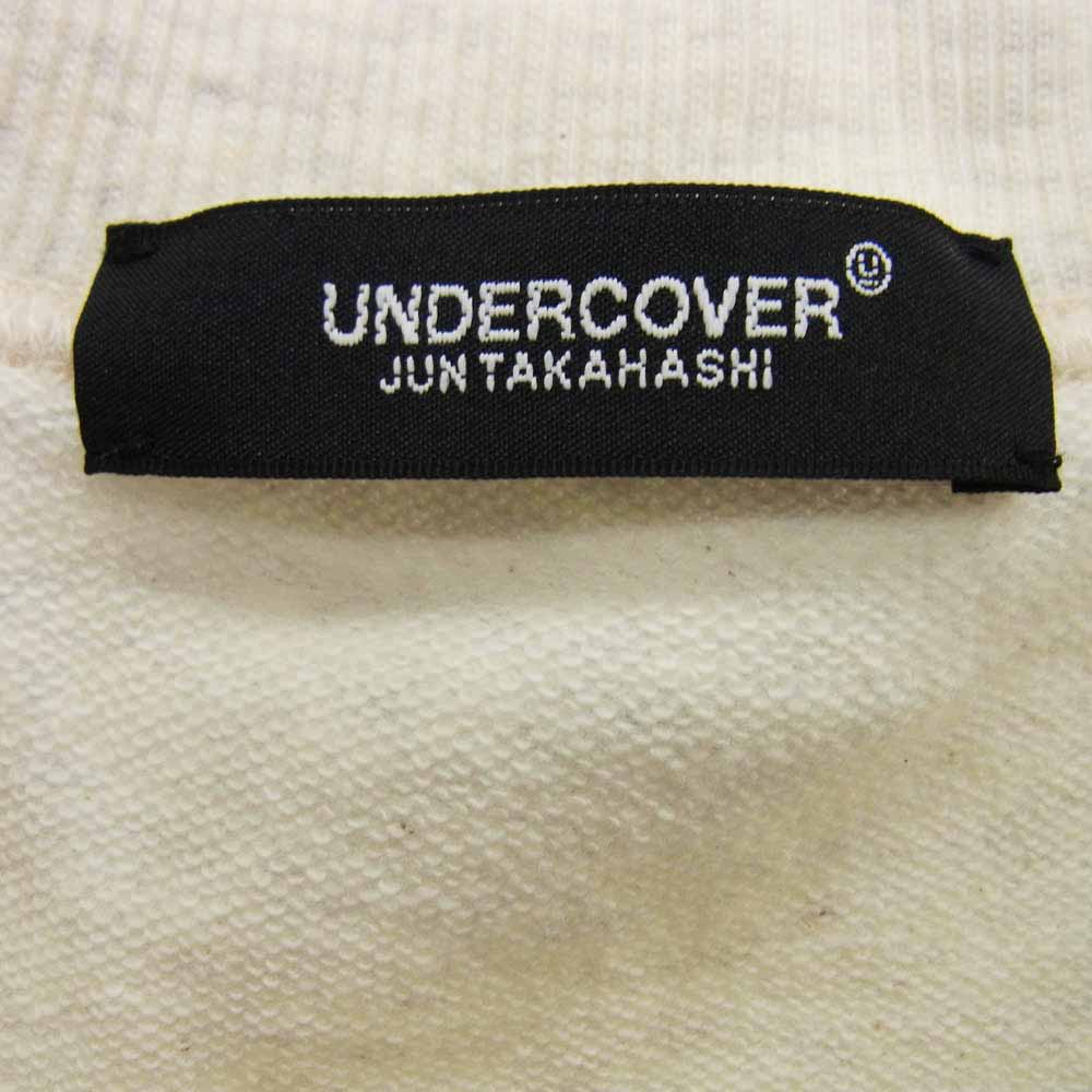 UNDERCOVER アンダーカバー UC1C4805-5 SWEAT FACE HUMANISM ヒューマニズム フェイスプリント クルーネック スウェット トレーナー オフホワイト系 3【中古】