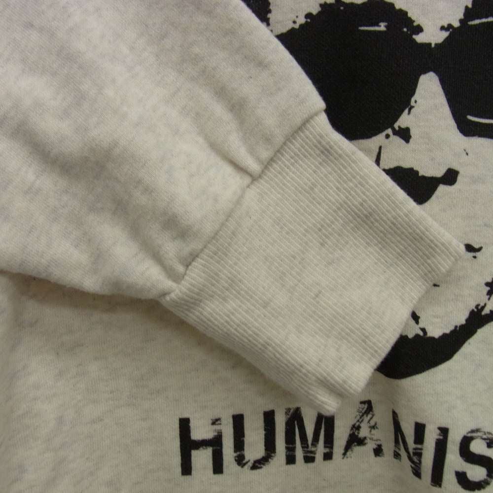 UNDERCOVER アンダーカバー UC1C4805-5 SWEAT FACE HUMANISM ヒューマニズム フェイスプリント クルーネック スウェット トレーナー オフホワイト系 3【中古】