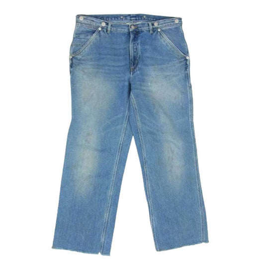 MAISON MARGIELA メゾンマルジェラ 16SS S50LA0077 10ライン ダメージ加工ペインター デニムパンツ ジーンズ インディゴブルー系 36【中古】