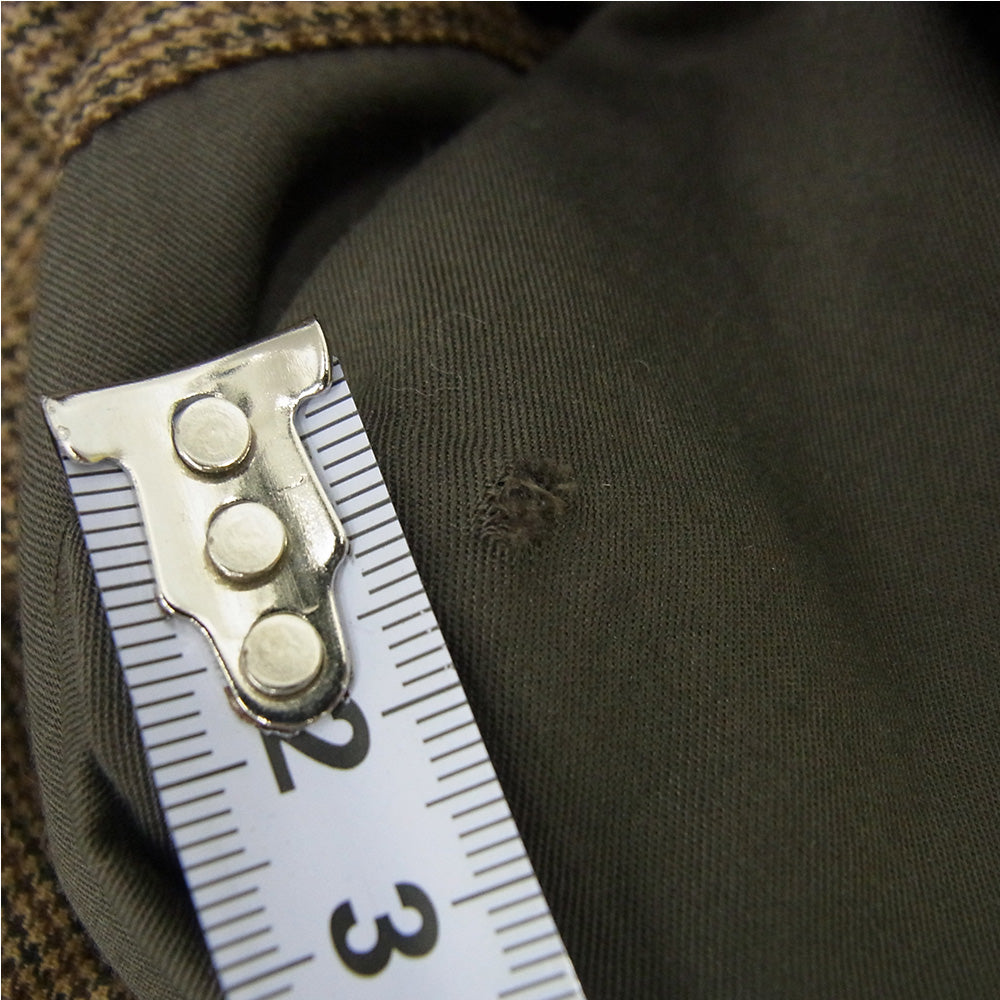 LA BOUCLE ラブ―クル 21-030-300-1036 EDIFICE イージー ワイドテーパード スラックス パンツ ブラウン系 2【中古】