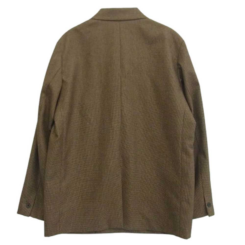 LA BOUCLE ラブ―クル 21-010-300-1006 EDIFICE ダブルブレスト テーラードジャケット ブラウン系 1【美品】【中古】