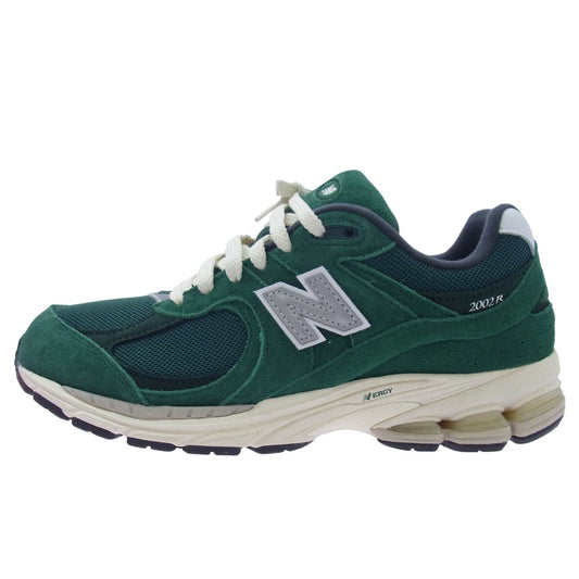 NEW BALANCE ニューバランス M2002RHB スエード ローカット スニーカー グリーン系 26cm【中古】