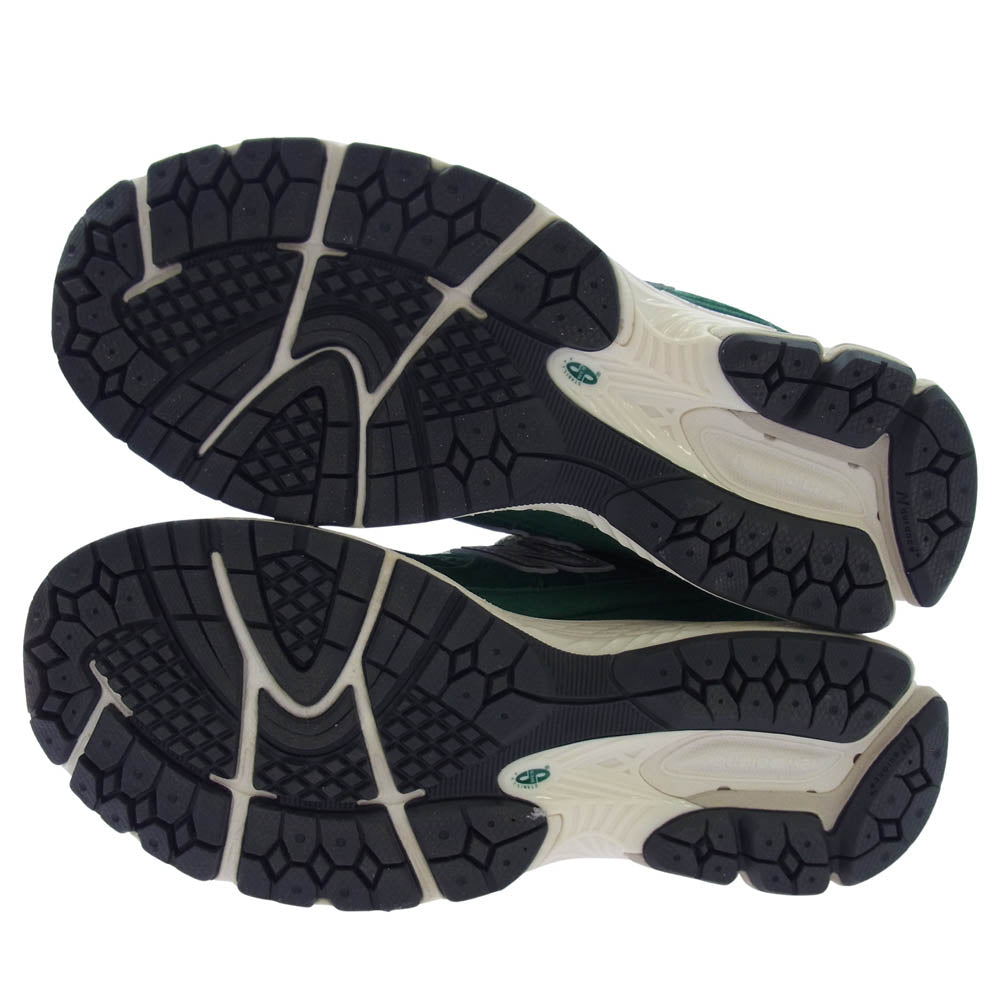 NEW BALANCE ニューバランス M2002RHB スエード ローカット スニーカー グリーン系 26cm【中古】