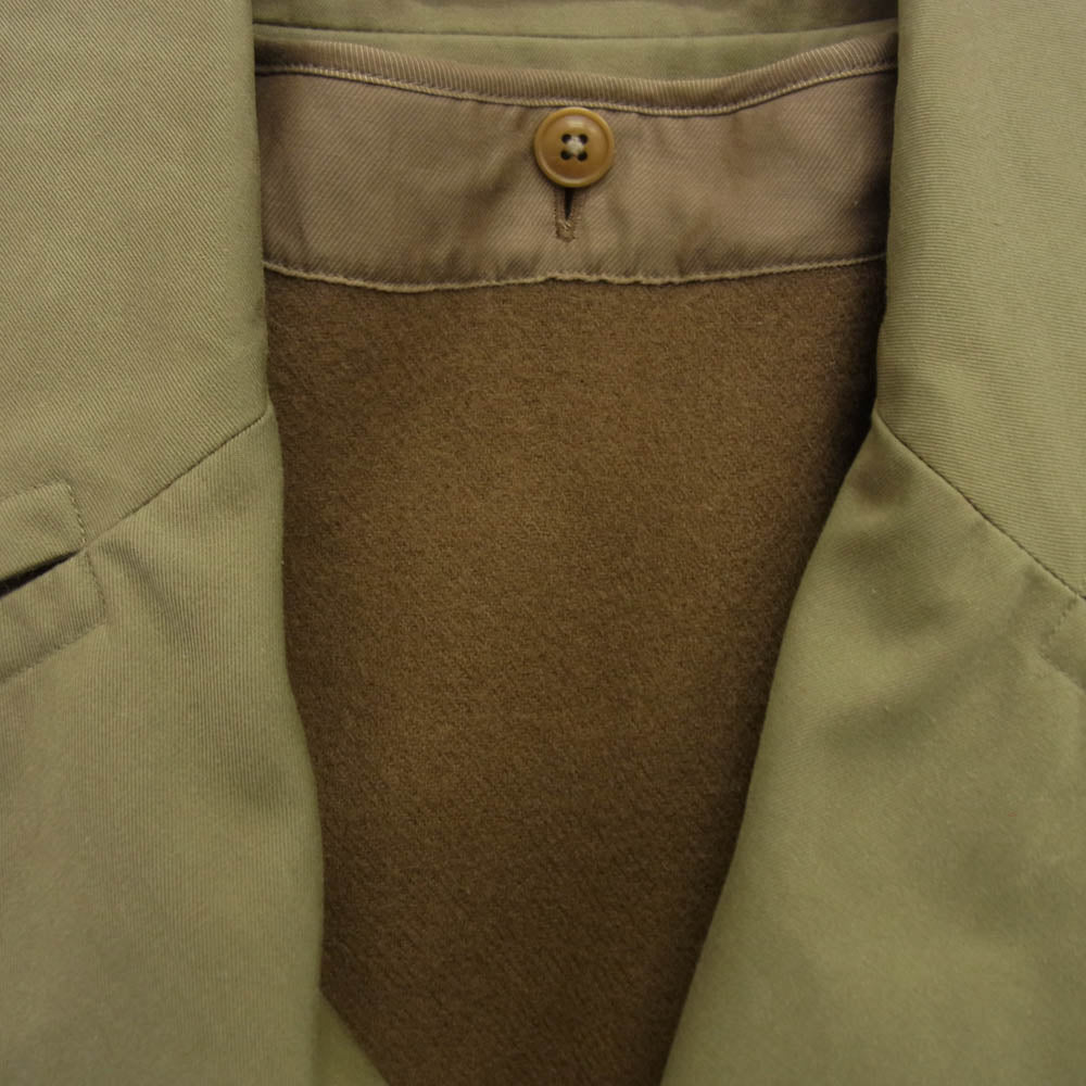 COMOLI コモリ 17AW L03-04007 ウールライナー付き タイロッケンコート カーキ系 3【中古】