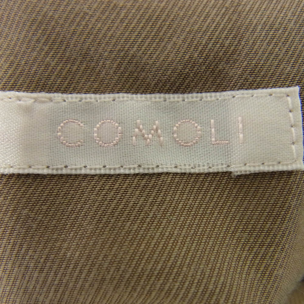 COMOLI コモリ 17AW L03-04007 ウールライナー付き タイロッケンコート カーキ系 3【中古】