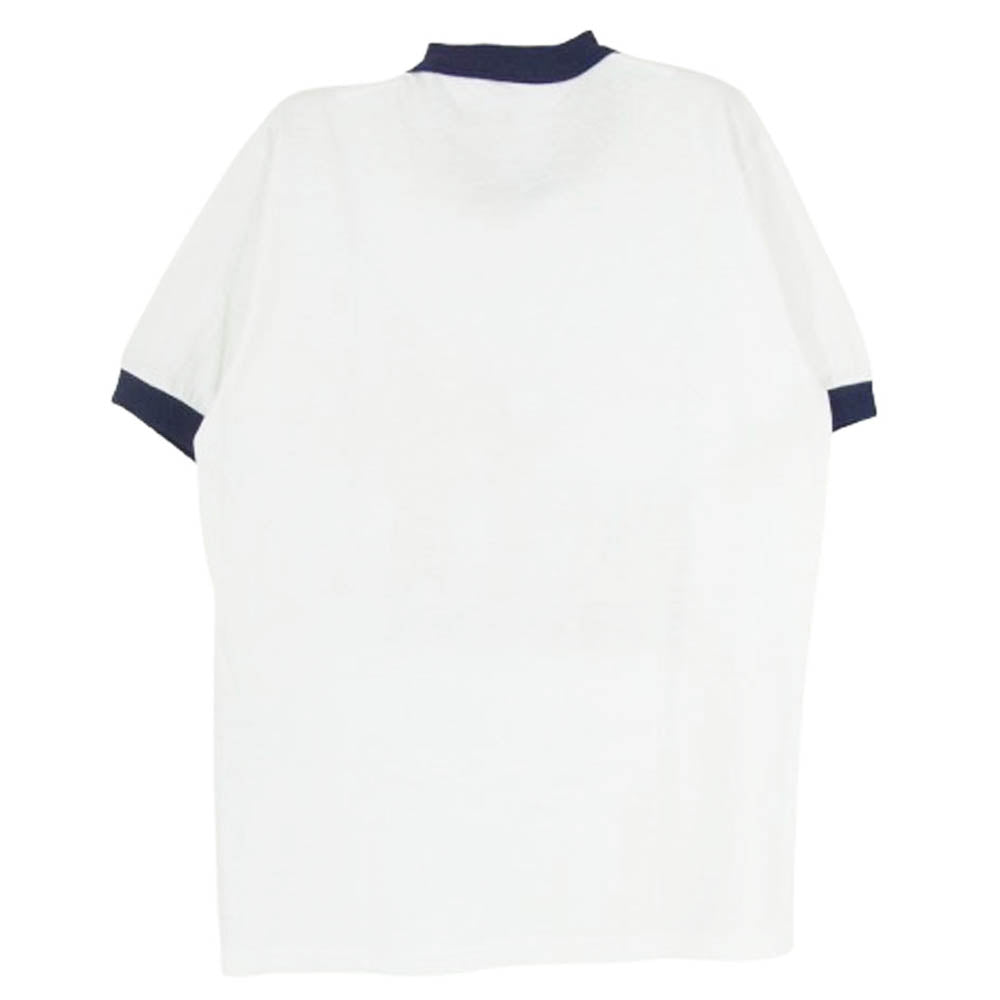 ヴィンテージ 80～90s UCLA BRUINS フロントプリント リンガーTシャツ 半袖カットソー ホワイト系 表記無し【中古】