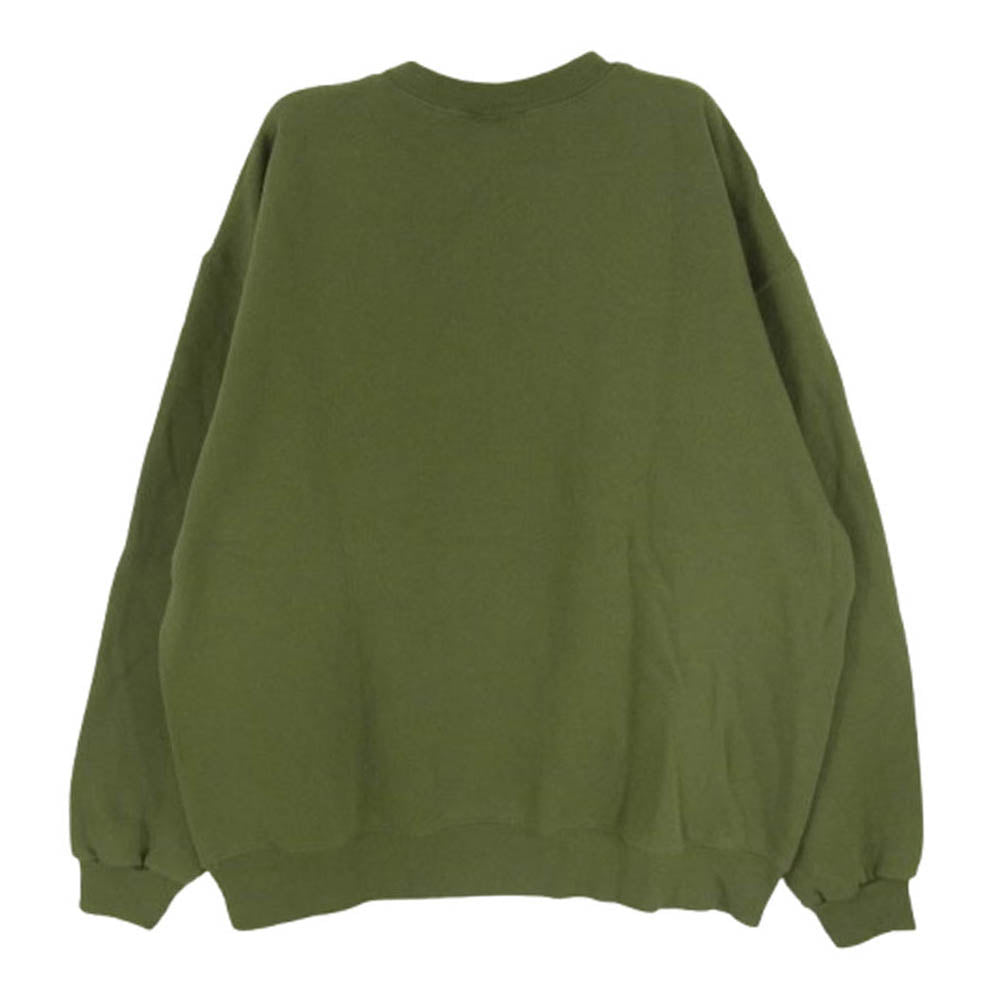ソフィー 00s USA製 USMC プリントスウェット カーキ系 L【中古】