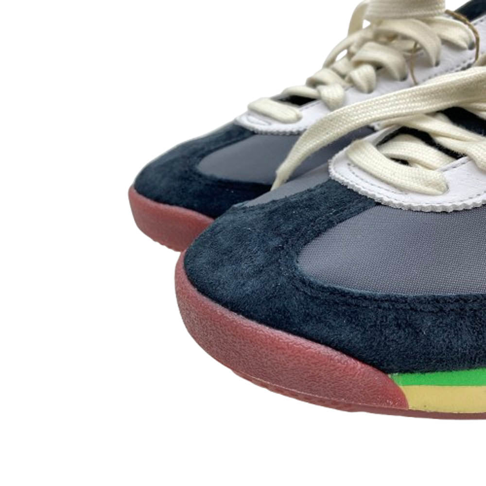 adidas アディダス JR7973 × Bob Marley ボブマーリー Originals SL 72 RS One Love Core Black Cloud White Off White オリジナルス SL72 RS ワンラブ ローカットスニーカー ブラック系 25cm【新古品】【未使用】【中古】