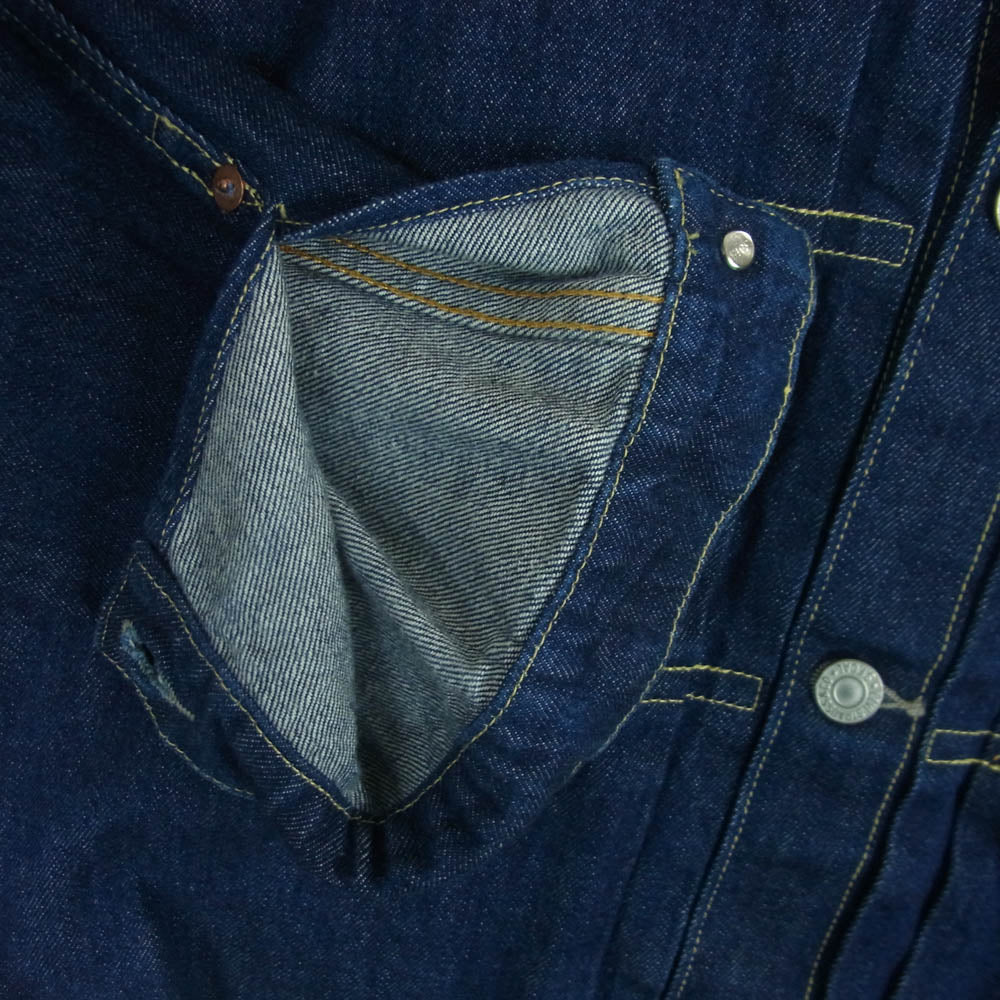 Levi's リーバイス VINTAGE CLOTHING ビンテージ クロージング 506XX 1936 TYPE I JACKET 1st 日本製 復刻 デニムジャケット BIG E ボタン裏刻印3015 インディゴブルー系 42【中古】