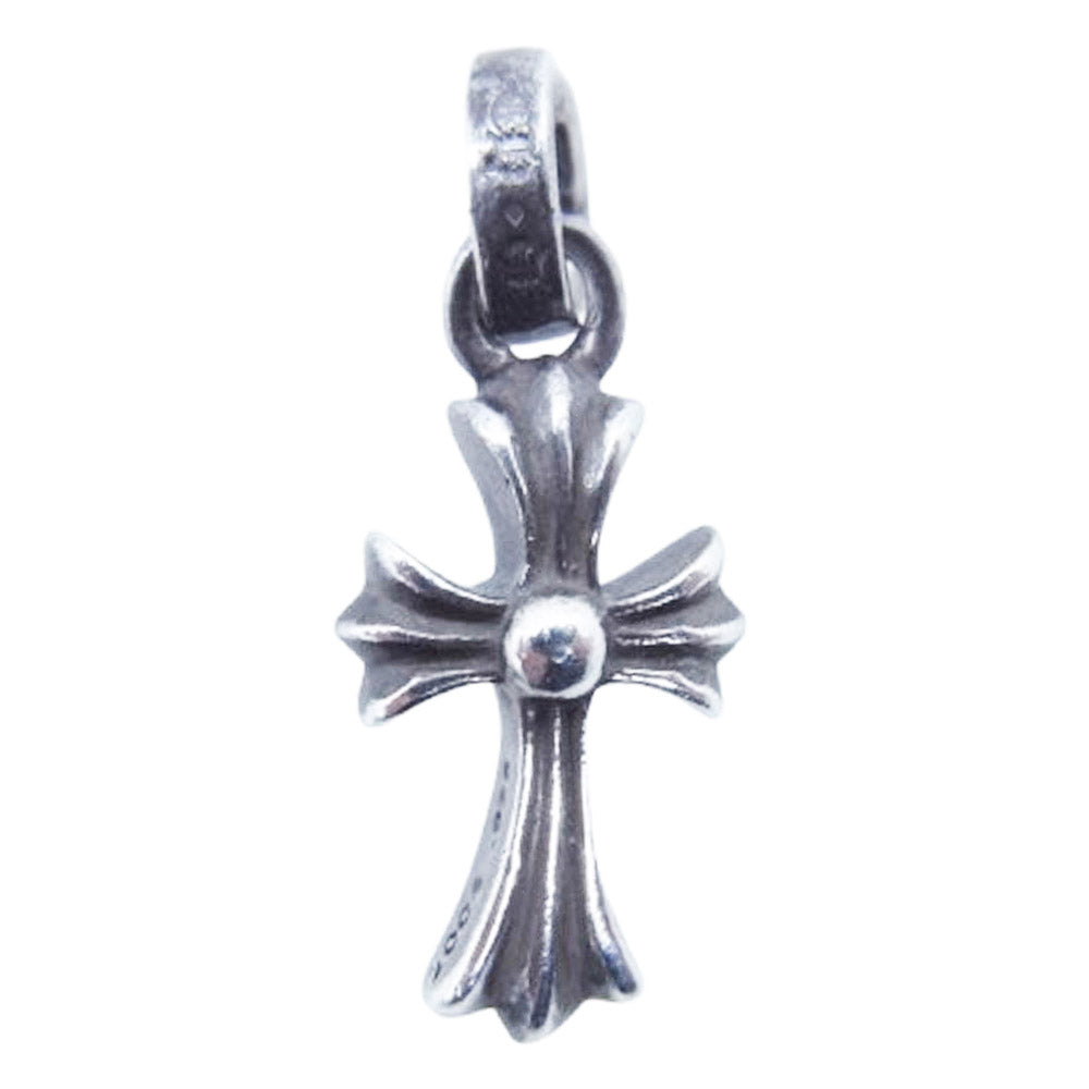 CHROME HEARTS クロムハーツ（原本有） CRS BBY FAT CHクロス ベイビーファットチャーム シルバー系【中古】