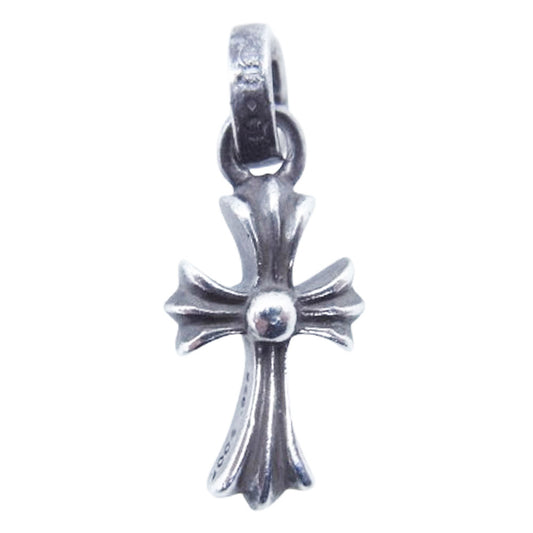 CHROME HEARTS クロムハーツ（原本有） CRS BBY FAT CHクロス ベイビーファットチャーム シルバー系【中古】