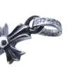 CHROME HEARTS クロムハーツ（原本有） CRS BBY FAT CHクロス ベイビーファットチャーム シルバー系【中古】