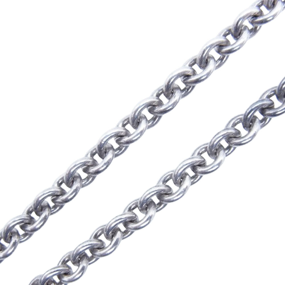 CHROME HEARTS クロムハーツ（原本有） NE CHAIN 24 NEチェーン24inch シルバーネックレス シルバー系【中古】