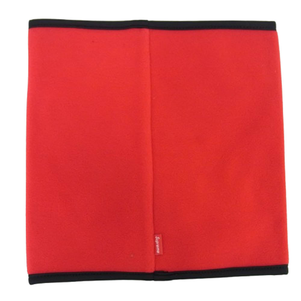Supreme シュプリーム 16AW Polartec Fleece Neck Gaiter クラシックロゴ ポーラテックフリース ネックゲイター ネックウォーマー レッド系【新古品】【未使用】【中古】