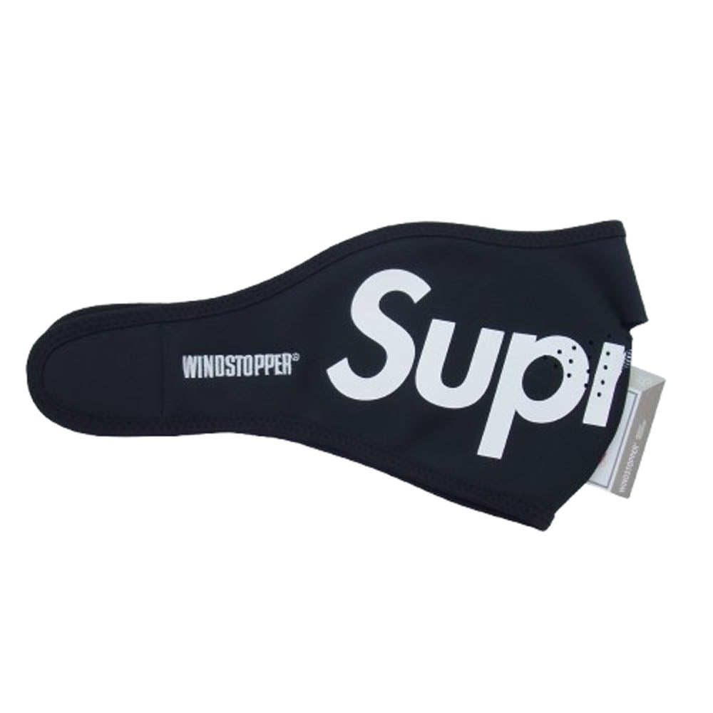 Supreme シュプリーム 22AW WINDSTOPPER Facemask ロゴデザイン フェイスマスク ブラック系【新古品】【未使用】【中古】