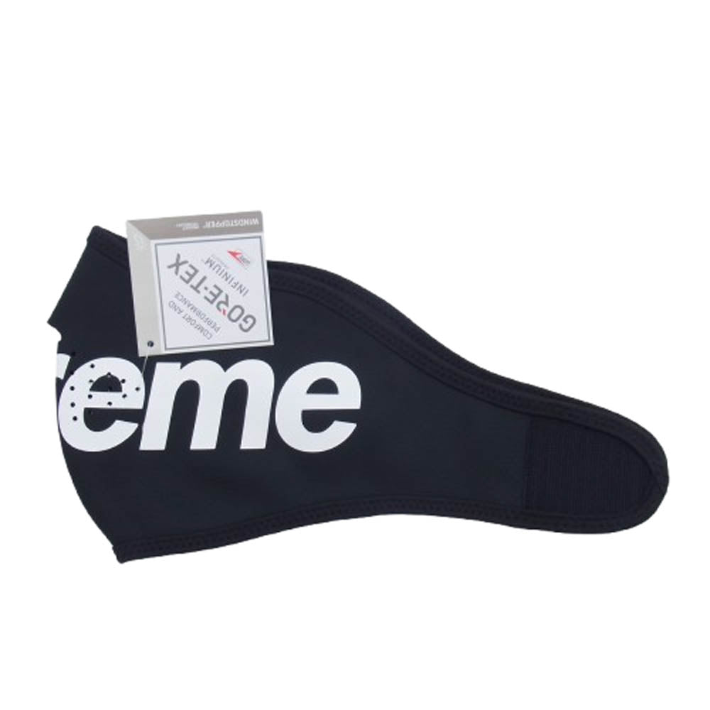 Supreme シュプリーム 22AW WINDSTOPPER Facemask ロゴデザイン フェイスマスク ブラック系【新古品】【未使用】【中古】