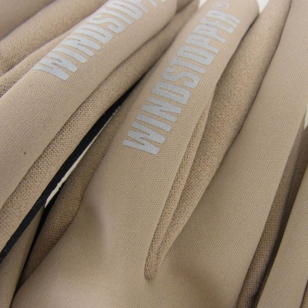 Supreme シュプリーム 24AW WINDSTOPPER Zip Gloves ウィンドストッパー ジップグローブ 手袋 ベージュ系【極上美品】【中古】