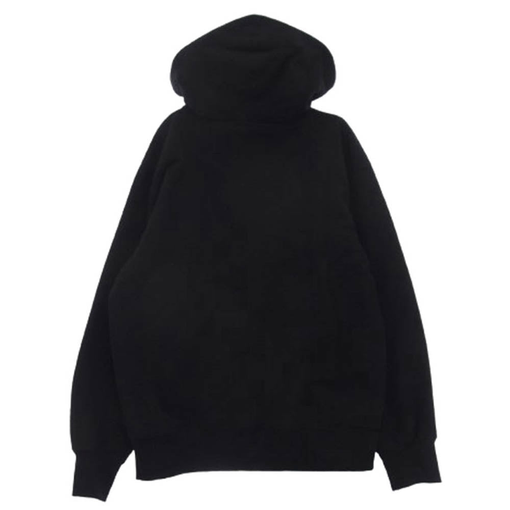 Supreme シュプリーム 21AW Small Box Facemask Zip Up Hooded Sweat スモールボックス フェイスマスク ジップアップ スウェットパーカー フーディー ブラック系 M【美品】【中古】