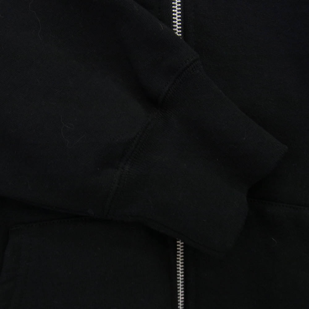 Supreme シュプリーム 21AW Small Box Facemask Zip Up Hooded Sweat スモールボックス フェイスマスク ジップアップ スウェットパーカー フーディー ブラック系 M【美品】【中古】