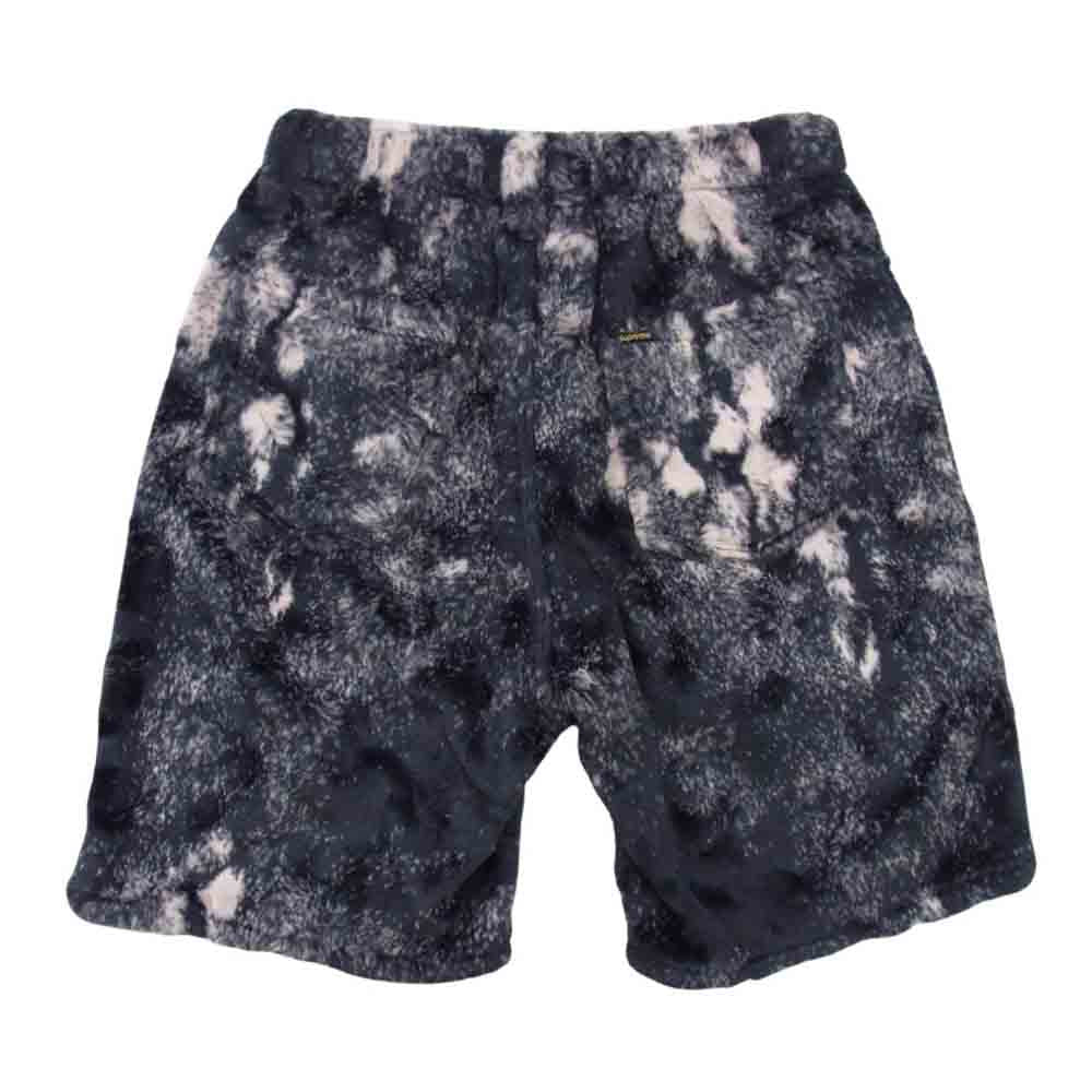 Supreme シュプリーム 24SS Faux Fur Short フェイクファー ショーツ ハーフパンツ ブラック系 ピンク系 32【新古品】【未使用】【中古】