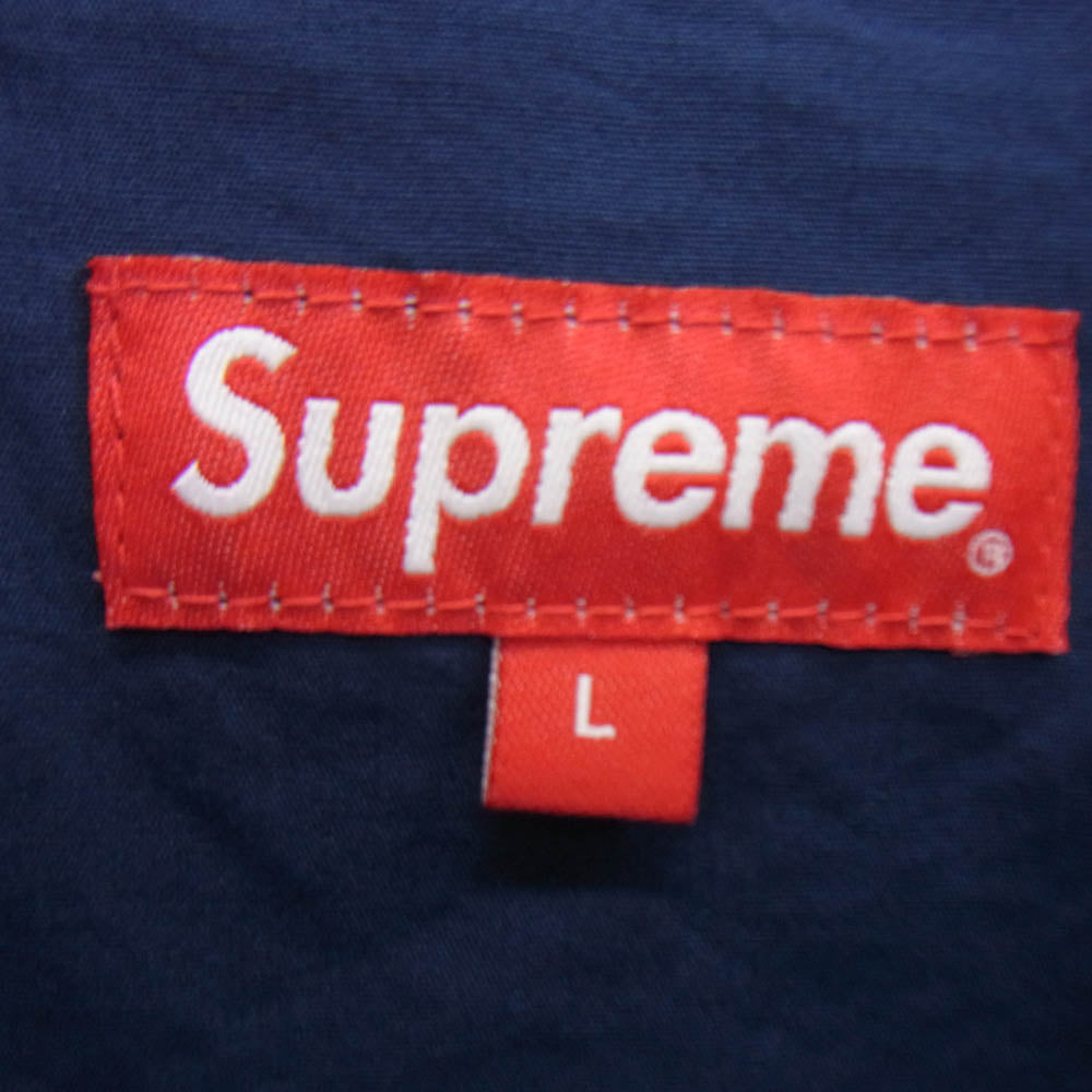 Supreme シュプリーム 23SS Raglan Utility Jacket ラグラン ユーティリティ ジャケット ネイビー系 L【中古】