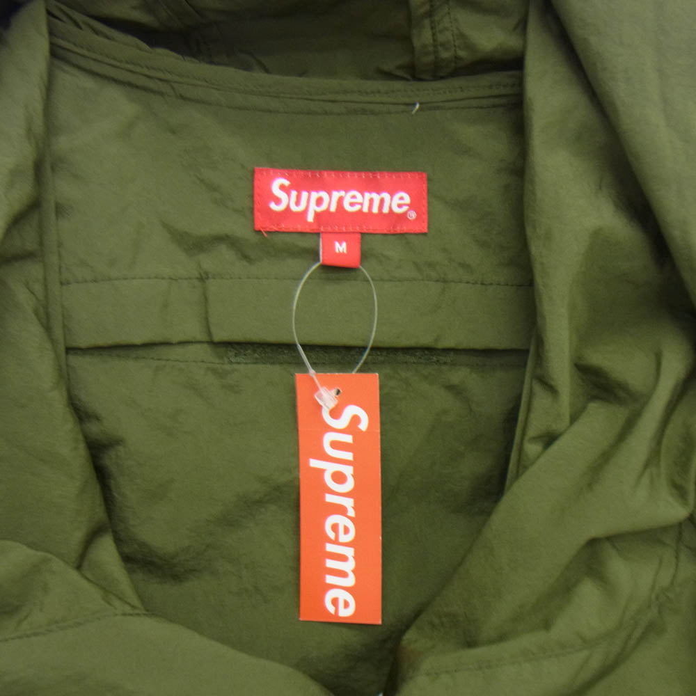 Supreme シュプリーム 23SS Motion Logo Lightweight Parka モーションロゴ ライトウェイトパーカー モッズコート グリーン系 M【新古品】【未使用】【中古】