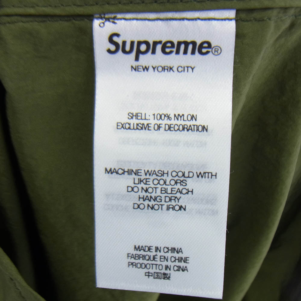 Supreme シュプリーム 23SS Motion Logo Lightweight Parka モーションロゴ ライトウェイトパーカー モッズコート グリーン系 M【新古品】【未使用】【中古】