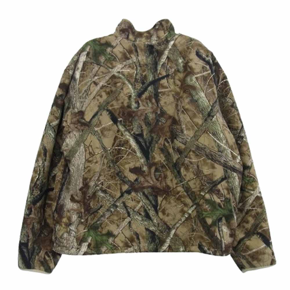 Supreme シュプリーム 23AW POLARTEC SHEARLING REVERSIBLE PULLOVER ポーラテック リバーシブル プルオーバーフリースジャケット カモフラージュ マルチカラー系 L【極上美品】【中古】