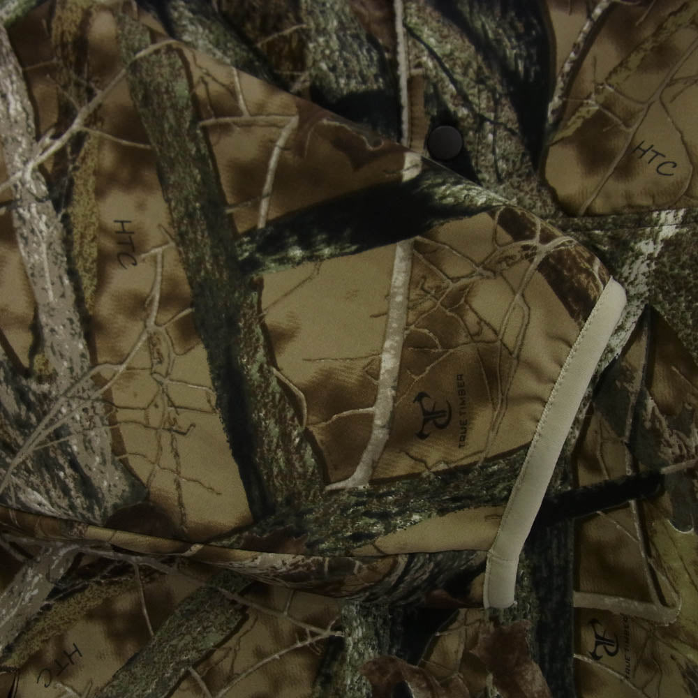 Supreme シュプリーム 23AW POLARTEC SHEARLING REVERSIBLE PULLOVER ポーラテック リバーシブル プルオーバーフリースジャケット カモフラージュ マルチカラー系 L【極上美品】【中古】