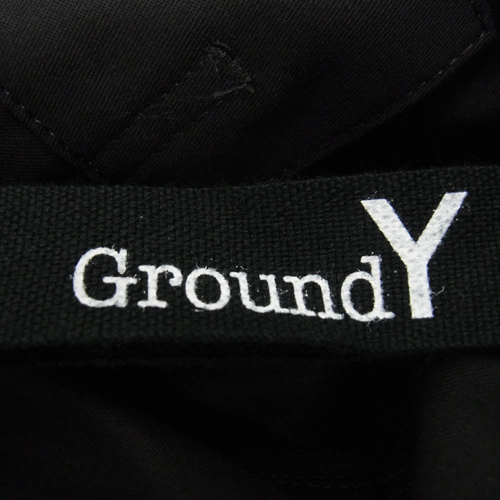 グラウンドワイ ヨウジヤマモト 25AW GM-P01-017 BALLOON PANTS バルーンパンツ ブラック系 3【極上美品】【中古】