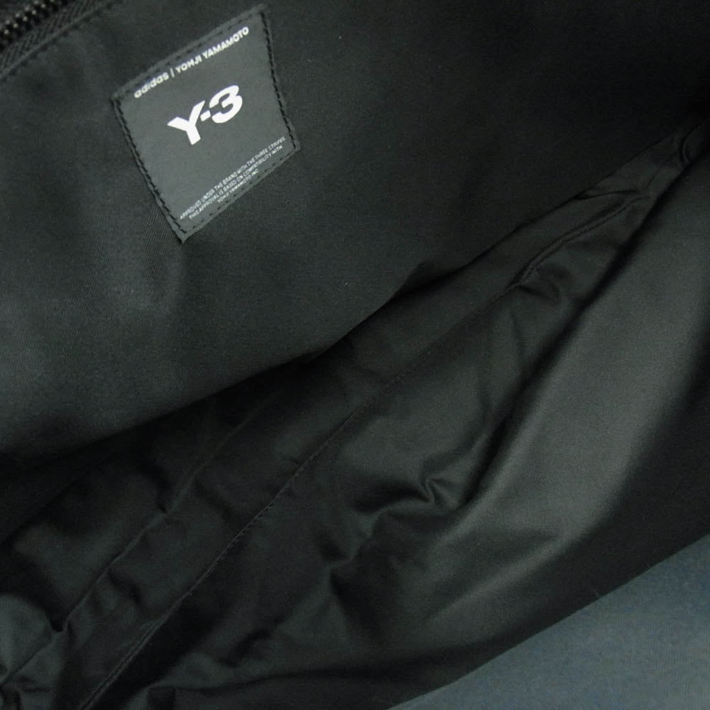 Y-3 Yohji Yamamoto ワイスリー ヨウジヤマモト JW6218 SHOULDER BAG クロスボディ コーデュラナイロン ショルダーバッグ ブラック系【極上美品】【中古】