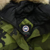 CANADA GOOSE カナダグース 2604JL R 国内正規品 グリフィンタグ ORTLAND PARKA ポーランド パーカ ダウン ジャケット 迷彩 グリーン系 M【中古】