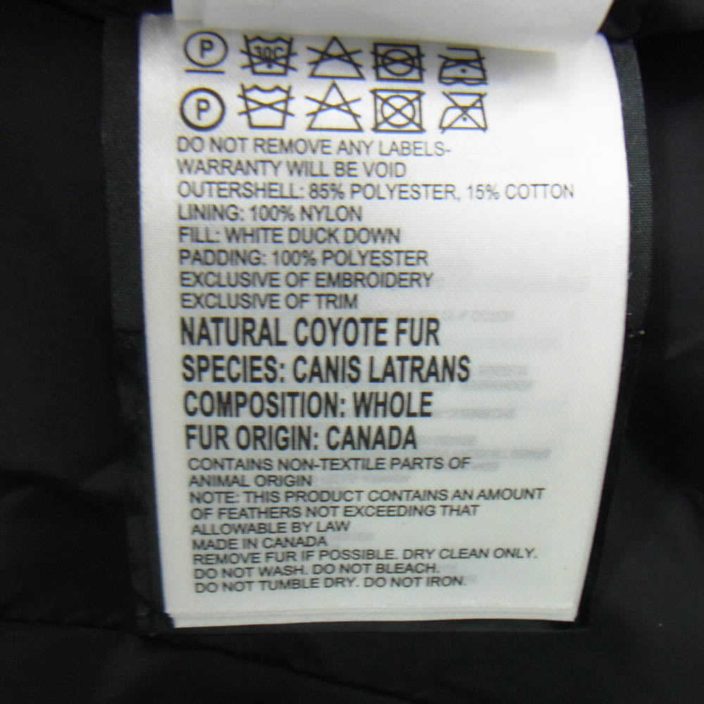 CANADA GOOSE カナダグース 2604JL R 国内正規品 グリフィンタグ ORTLAND PARKA ポーランド パーカ ダウン ジャケット 迷彩 グリーン系 M【中古】
