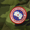 CANADA GOOSE カナダグース 2604JL R 国内正規品 グリフィンタグ ORTLAND PARKA ポーランド パーカ ダウン ジャケット 迷彩 グリーン系 M【中古】