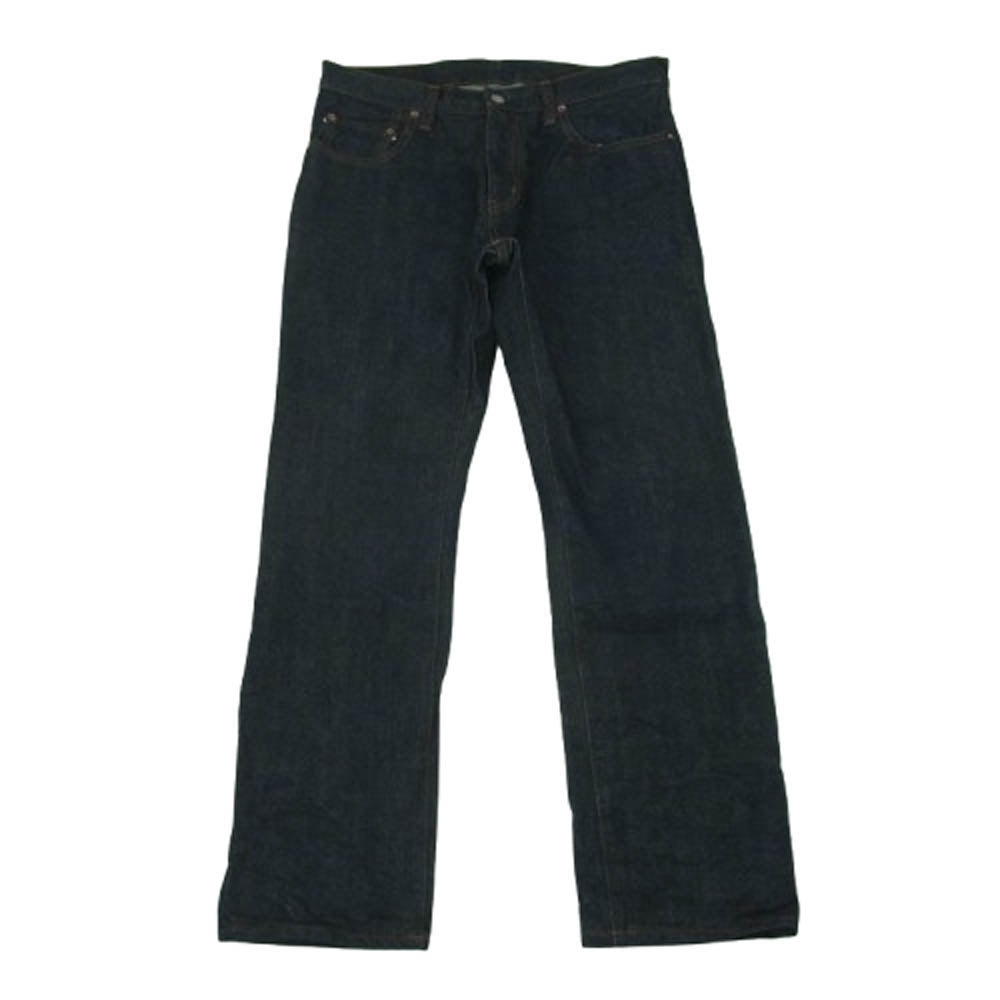 KOJIMA GENES 児島ジーンズ ジップフライ セルビッチ デニムパンツ インディゴブルー系 34【中古】